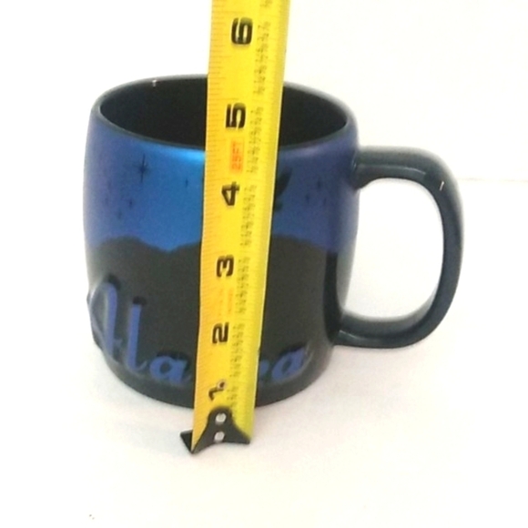 ALASKA MIDNIGHT SKY AMERICAWARE COFFEE MUG 20oz. - Picture 8 of 9